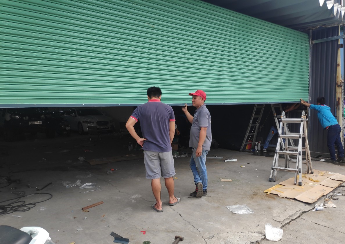 Cửa cuốn Đài Loan phường Bình Lợi Trung