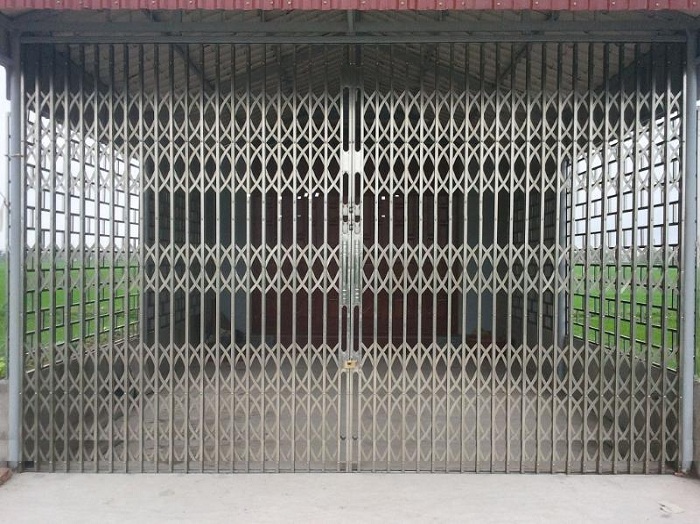 Cửa Kéo Đài Loan Xã Thạnh An Chống Gỉ Tốt